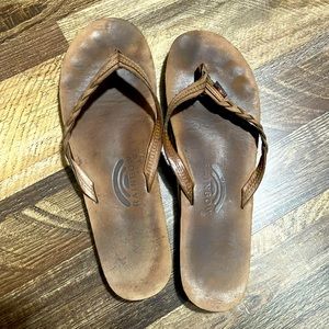Rainbow Sandals: Flirty Braidy